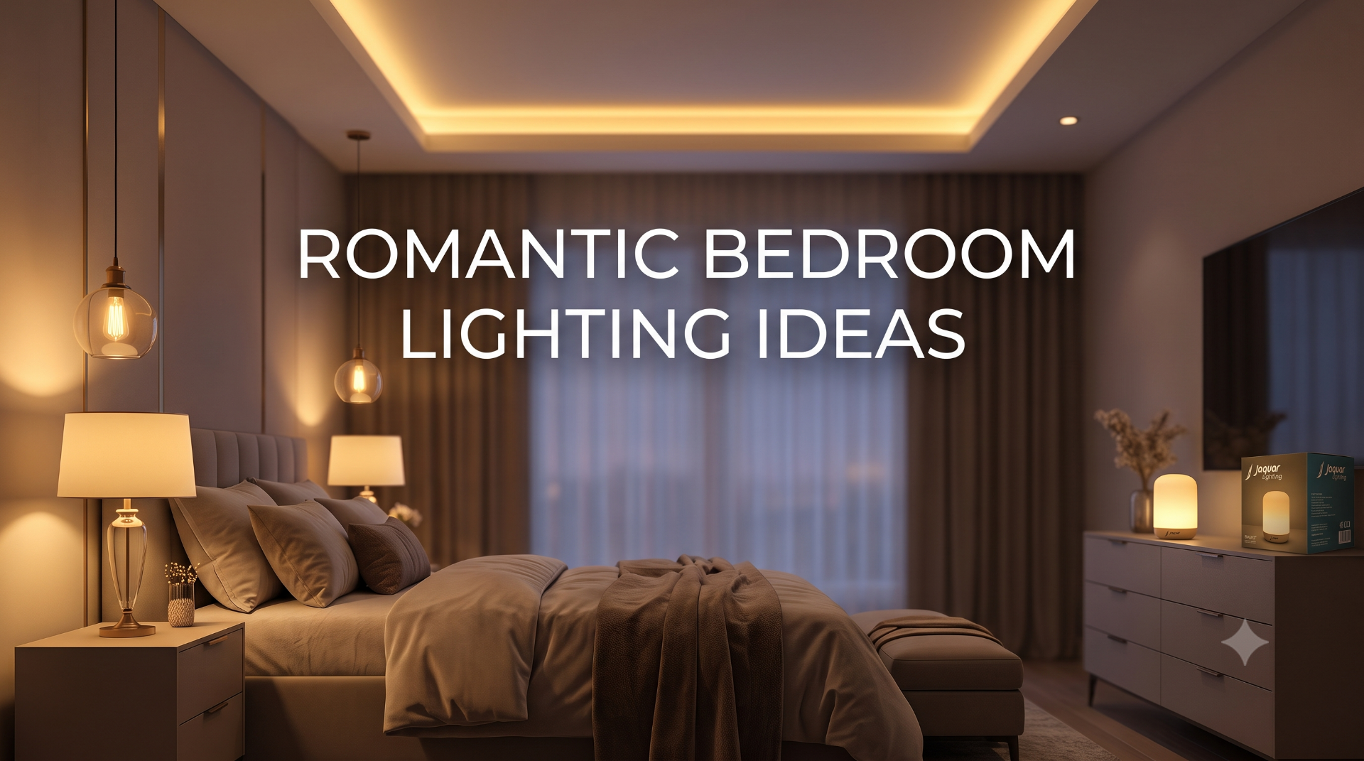 romantic bedroom lighting ideas